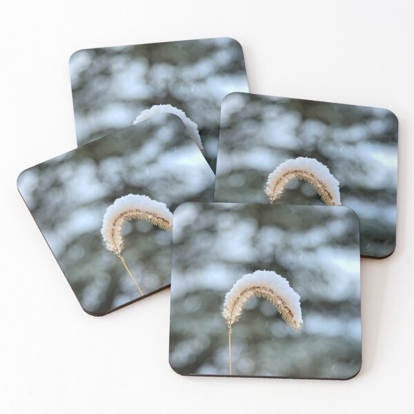 Item preview, Snow Covered Foxtail designed and sold by LynyrdSky.