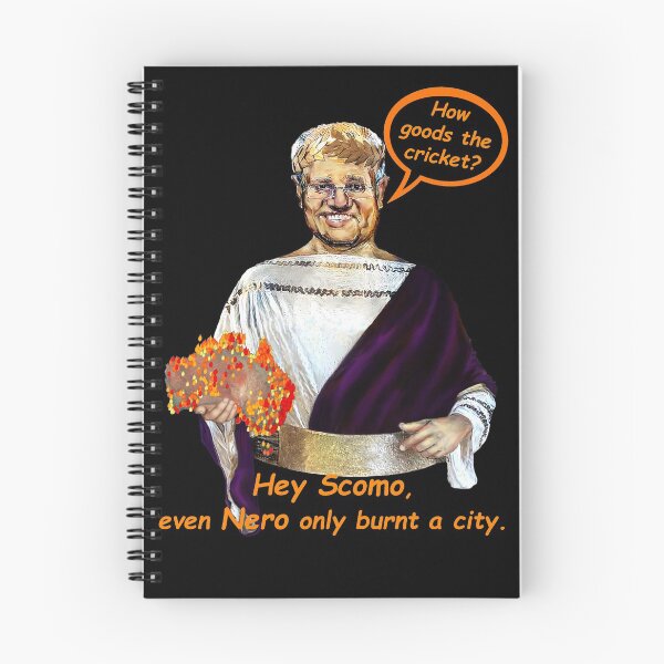 Item preview, Hey Scomo, Nero only burnt a city designed and sold by Kestrelle.
