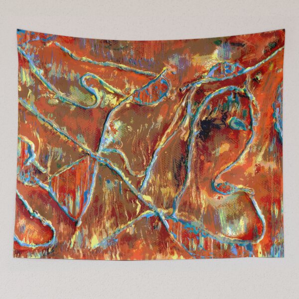 Item preview, Fire Dancing Abstract designed and sold by Heatherian.