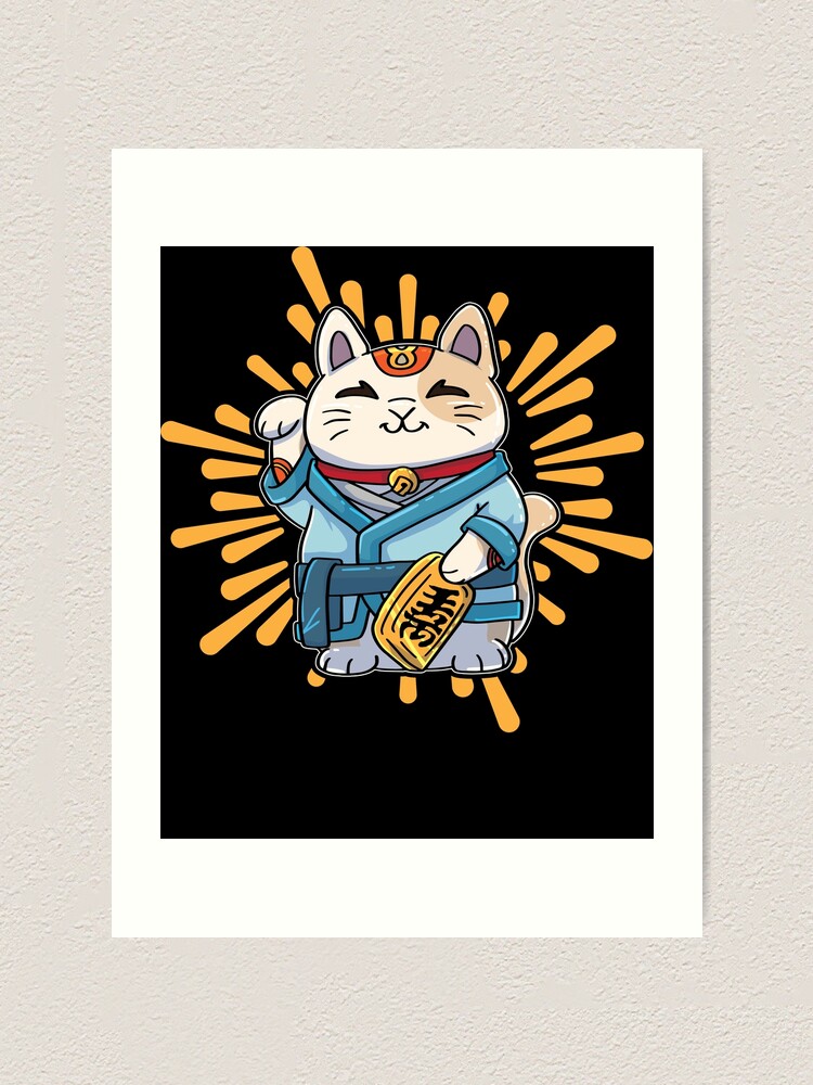 maneki neko art