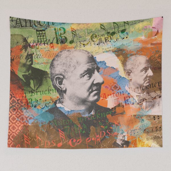 Item preview,  With his work, the organist and music teacher had a great influence on the history of music well into the 20th century. The Te Deum trade fair and its great improvisations are particularly popular.
The design by Mallybeau Mauswohn shows an aesthetic col designed and sold by Mauswohn.