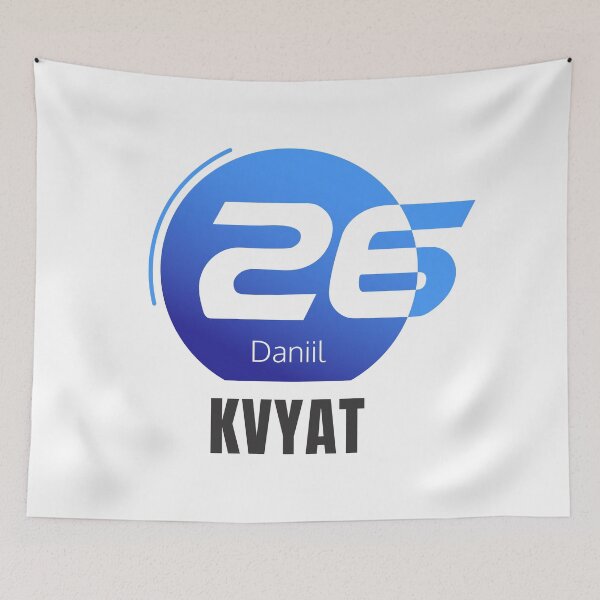 Item preview, Daniil Kvyat - Formula 1 Toro Rosso - Number 26 designed and sold by Cgraphy.