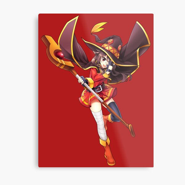 Megumin Pixel Art Metal Print for Sale by Omi Cedar