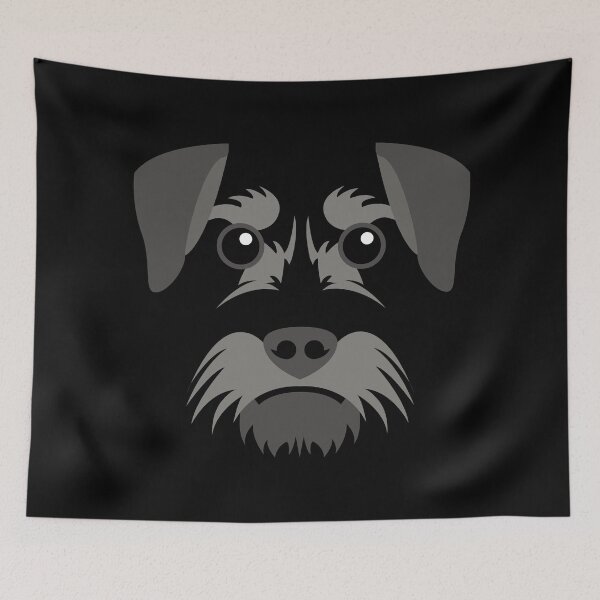 Item preview, Cara de perro schnauzer miniatura designed and sold by ShirtBricks.
