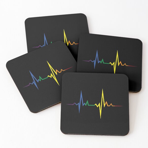 Item preview, Pride Pulse Heartbeat  designed and sold by designclaw.