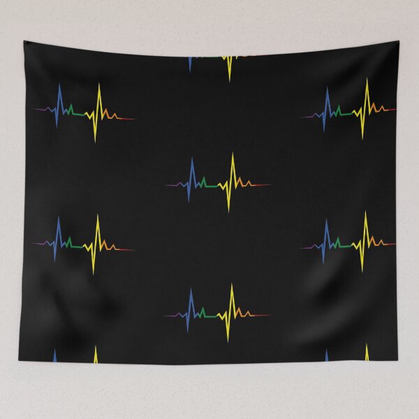 Item preview, Pride Pulse Heartbeat  designed and sold by designclaw.