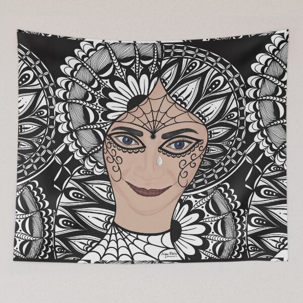 Item preview, Mandalas all around my face designed and sold by irinabbota.