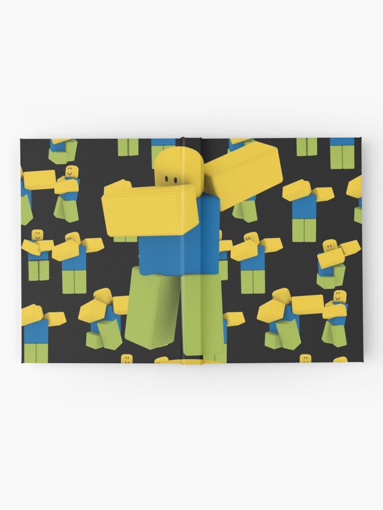 Roblox Dabbing Dancing Dab Noobs Meme Gamer Gift Hardcover Journal By Smoothnoob Redbubble - images of roblox noob dabing
