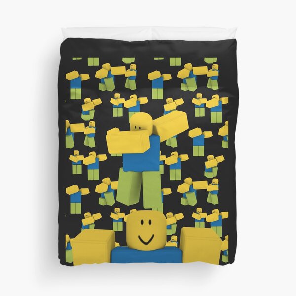 Memes Duvet Covers Redbubble - roblox gravity noob holding gravity hammer