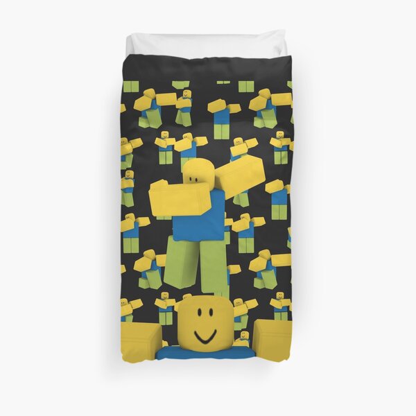 Roblox Noob Duvet Covers Redbubble - roblox gaming i eat fire t shirt duvet cover duvet covers