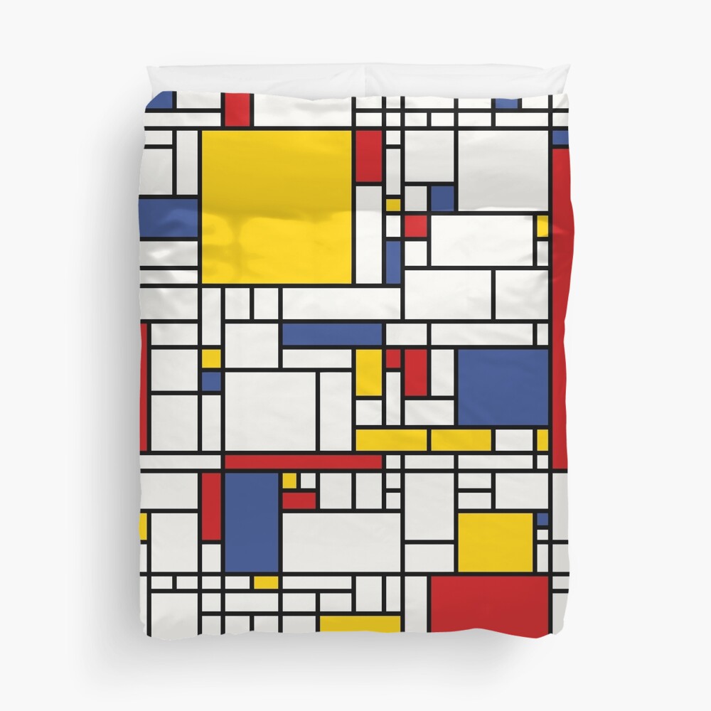 Piet Mondrian Duvet Cover