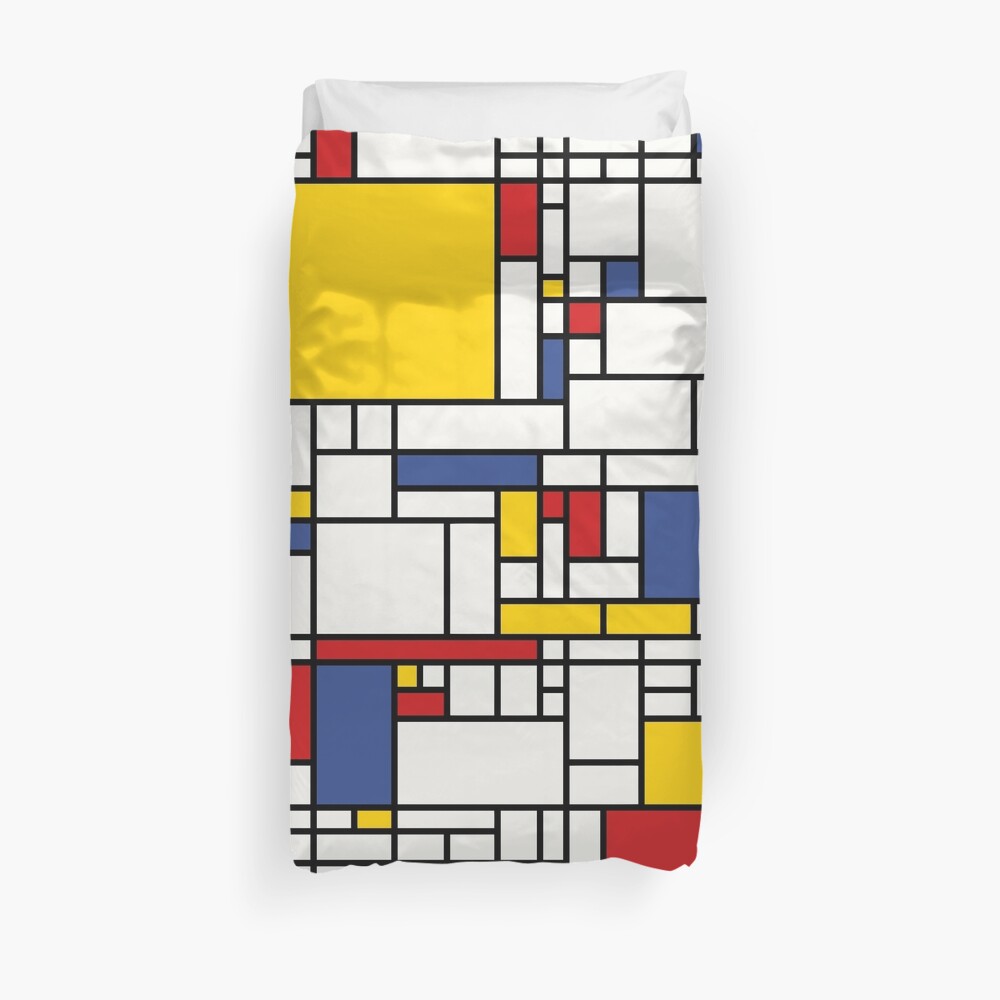 Piet Mondrian Duvet Cover
