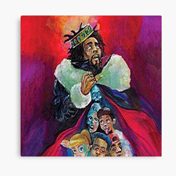 J Cole Kod Album Cover Canvas Print By Tom280 Redbubble