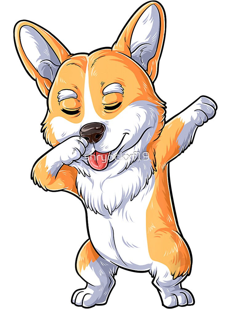 Dabbing Corgi Dog Lover Dab Dance Baby One Piece By Shryockxf19 Redbubble