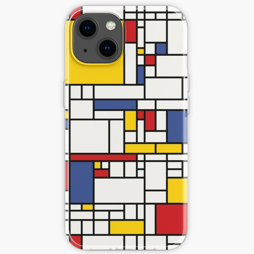 Piet Mondrian Iphone Case By Carlsart Redbubble