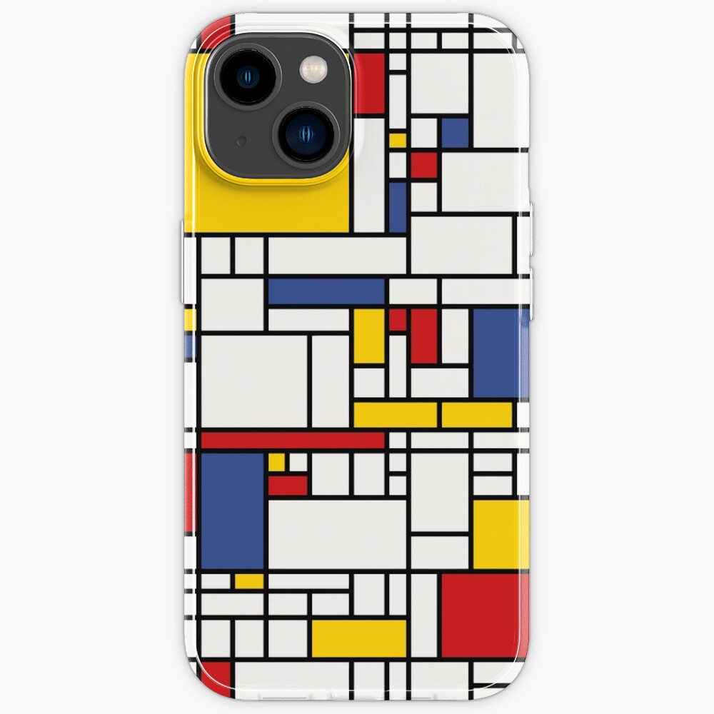 Piet Mondrian Iphone Case For Sale By Carlsart Redbubble