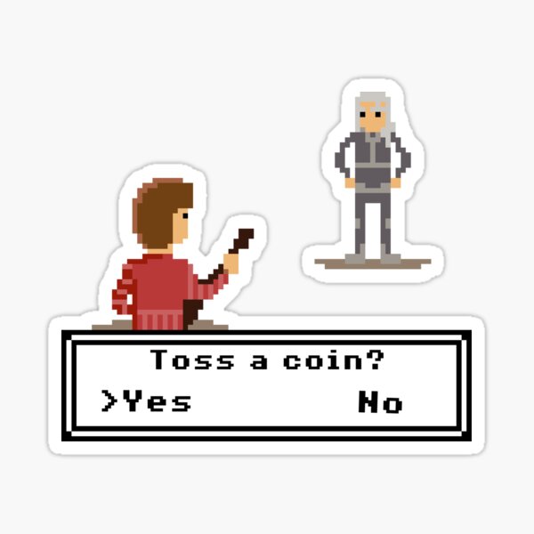 Item preview, Toss a coin? designed and sold by Whos-Myke.