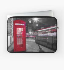 Telephone Booth with Big Ben Laptop Sleeve