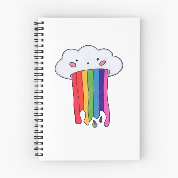 Item preview, puking rainbow cloud designed and sold by Kitten2525.