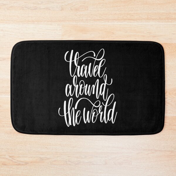Item preview, Travel Around The World Inspirational Quotes designed and sold by ProjectX23.