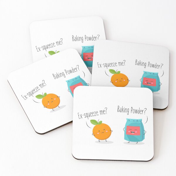 Item preview, Ex-Squeeze Me? Baking Powder? / Excuse Me? Beg Your Pardon? designed and sold by andycdesigns.