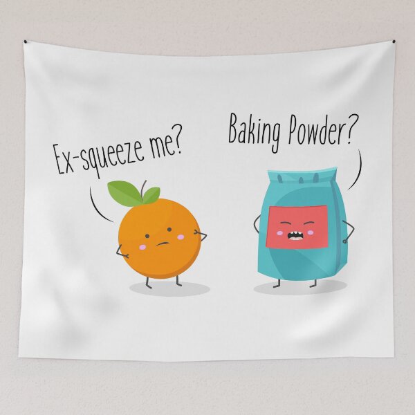Item preview, Ex-Squeeze Me? Baking Powder? / Excuse Me? Beg Your Pardon? designed and sold by andycdesigns.