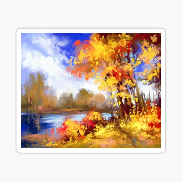Autumn joy Sticker