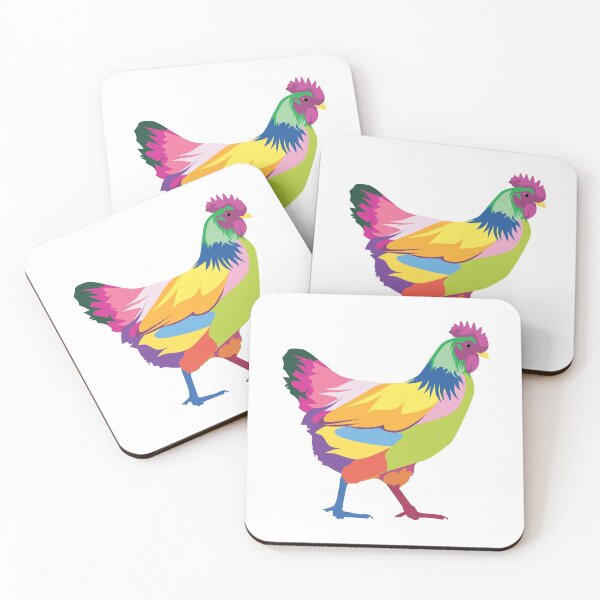 Item preview, Retro Colorful Chicken Rooster T Shirt designed and sold by mydesigns15.