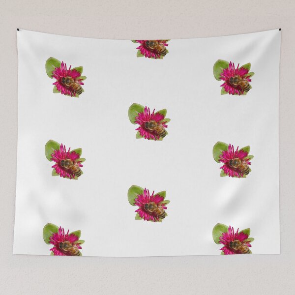 Item preview, Bee Bee On A Pigface Flower Bees designed and sold by Jason Gilbert.