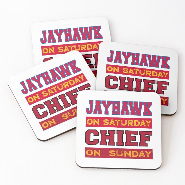 Item preview, Jayhawk on Saturday Chief on Sunday designed and sold by mydesigns15.
