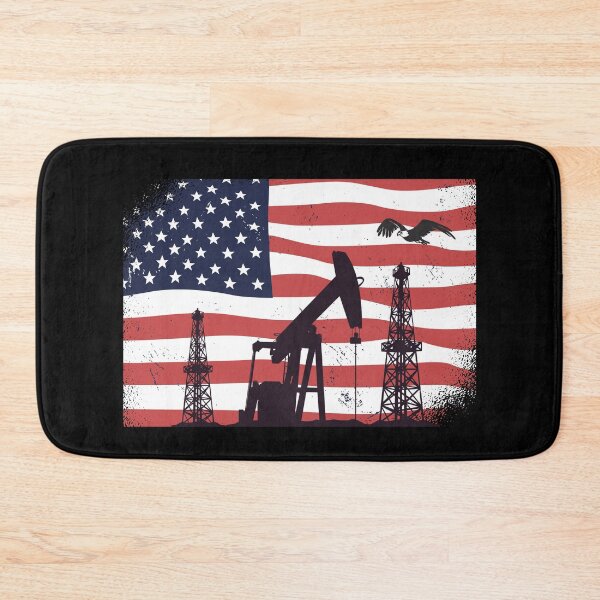 Item preview, Oil Rig Worker Pump USA American Gas Oilfield designed and sold by AndreasMei.