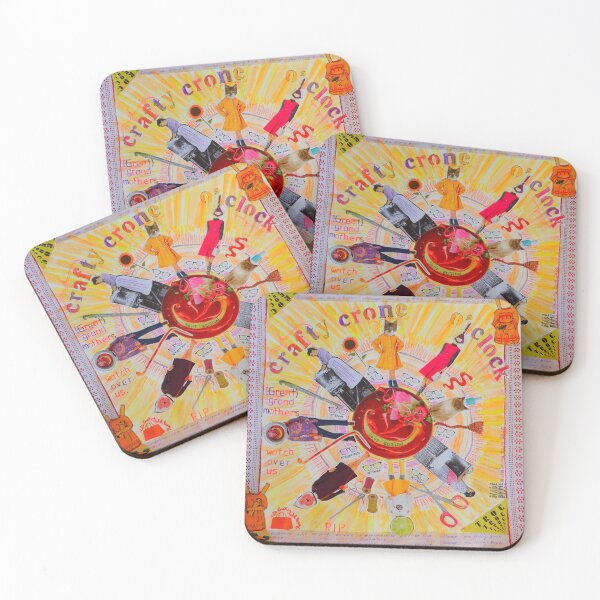 Item preview, Crafty Crone O'Clock designed and sold by MissBehaving.