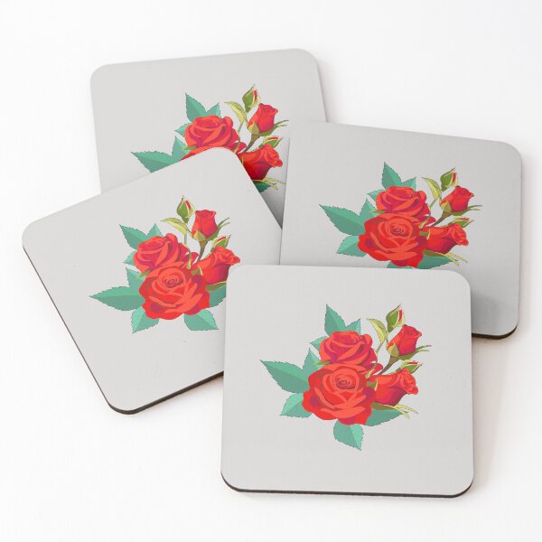 Item preview, happy valentine's day red roses designed and sold by mashmosh.