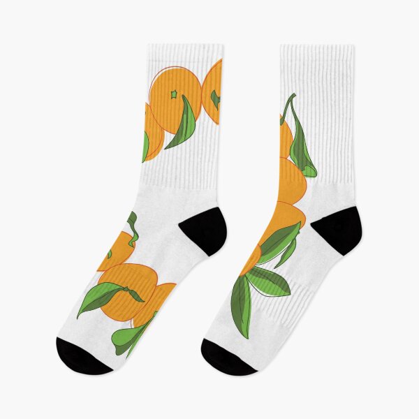 Artikelvorschau, Tangerine-Kranz-Design auf Weiß entworfen und verkauft von RPuniquedesigns.
