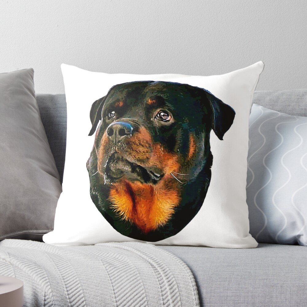 Rottweiler cushion hot sale