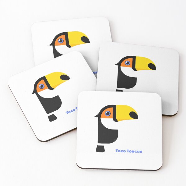 Item preview, Bird Character Toco Toucan designed and sold by JungHara.