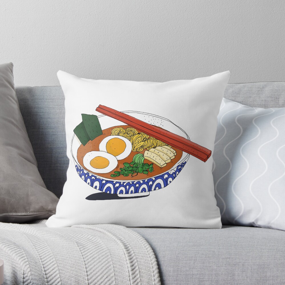It's Ramen, Bitch! Throw Pillow
