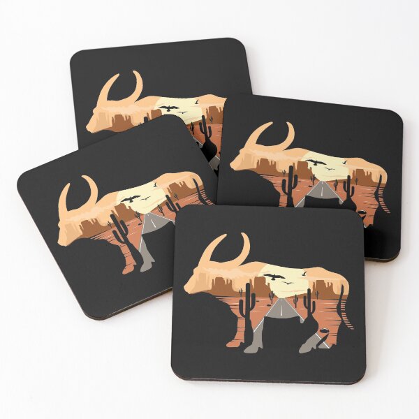 Item preview, Buffalo In The Desert  designed and sold by TinoThreads.
