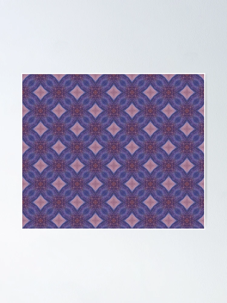 Thumbnail 1 of 3, Poster, Multicolor squares abstract pattern by Code03 designed and sold by Code03.