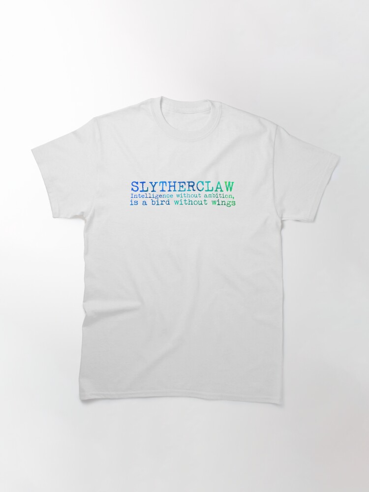 Alternate view of Slytherclaw Quote Classic T-Shirt
