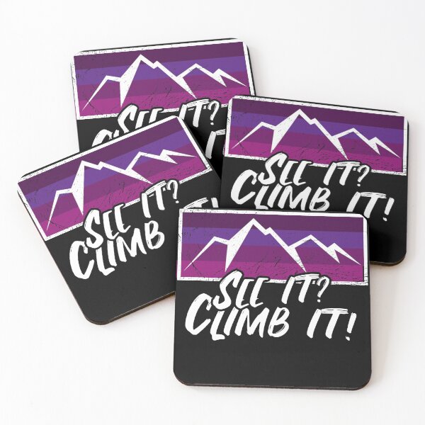 Item preview, Bouldering Climbing Mountains Logo Saying Retro designed and sold by shurikaner.