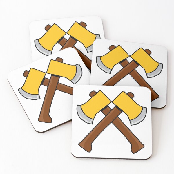 Item preview, The Great Outdoors - Camping - Axes : Yellow designed and sold by Sweetie Spicy.