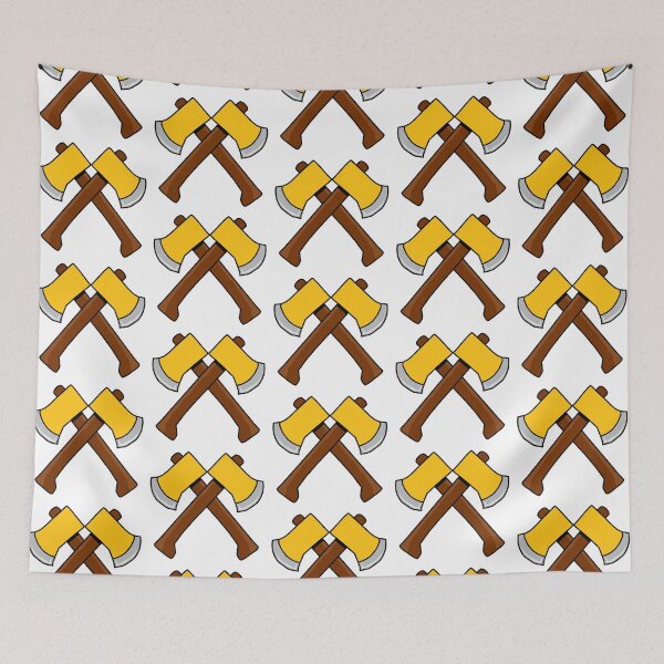 Item preview, The Great Outdoors - Camping - Axes : Yellow designed and sold by Sweetie Spicy.