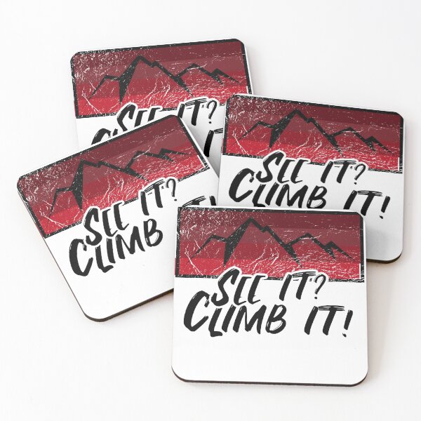 Item preview, Bouldering Climbing Mountains Logo Saying Retro designed and sold by shurikaner.