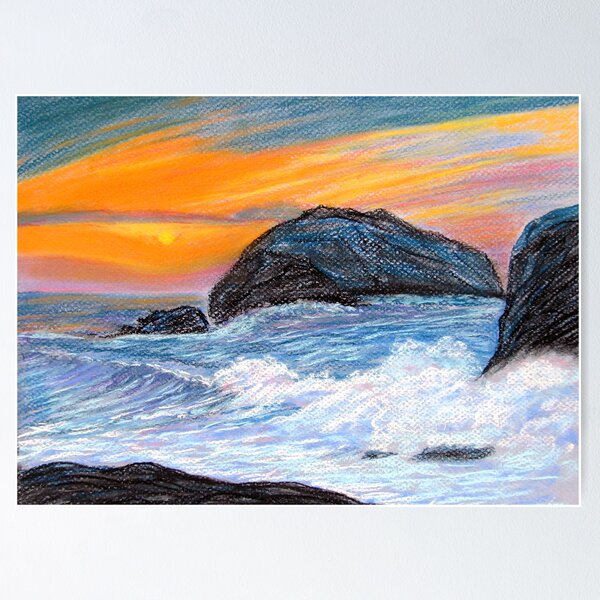 Item preview, Sunset at Sea designed and sold by Sesha.