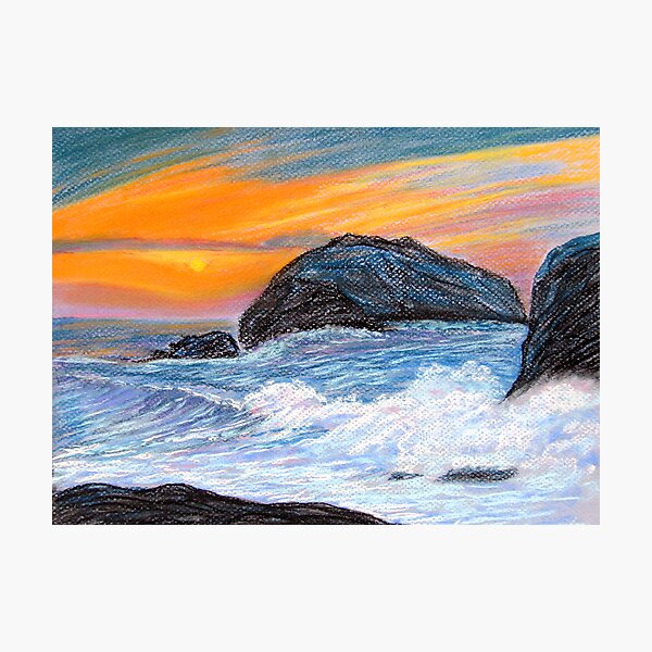 Item preview, Sunset at Sea designed and sold by Sesha.