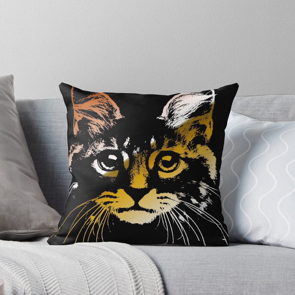 Item preview, Throw Pillow designed and sold by BeardedFish13.