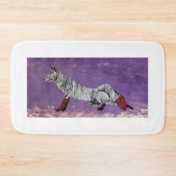 Item preview, Fox Stretching By ArtGuru 9790 - Acrylic On Paper designed and sold by Art Guru.