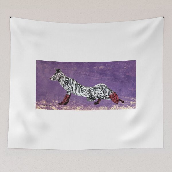 Item preview, Fox Stretching By ArtGuru 9790 - Acrylic On Paper designed and sold by Art Guru.