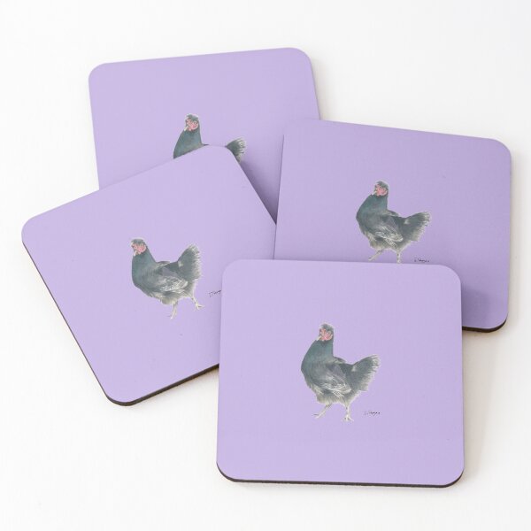 Item preview, Black Chook on Violet designed and sold by STHoganArtist.